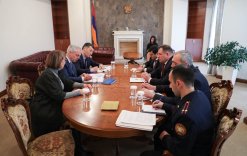 Chairman of RA Investigative Committee Receive Director of Directorate General of Human Rights of Council of Europe (photos)